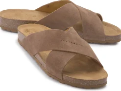 Sandalen|Horsch Schuhe Sandale in Übergrößen Braun