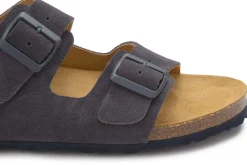 Sandalen|Hausschuhe|Horsch Schuhe Sandale in Übergrößen Blau