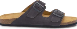 Sandalen|Hausschuhe|Horsch Schuhe Sandale in Übergrößen Blau