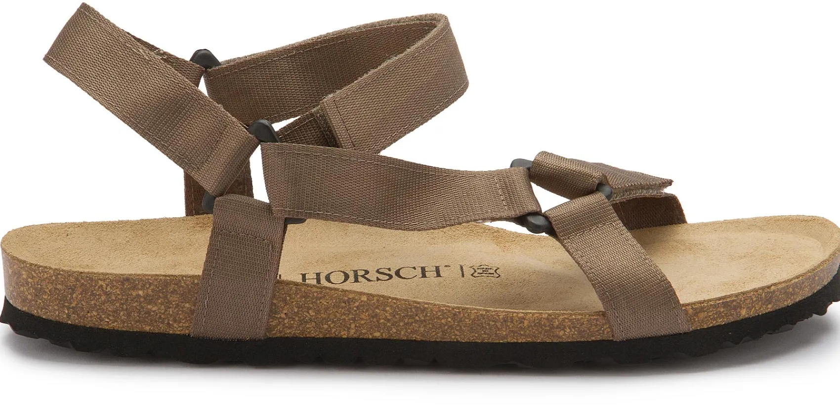 Sandalen|Horsch Schuhe Sandale in Übergrößen Braun