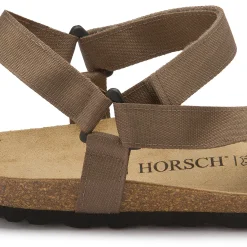 Sandalen|Horsch Schuhe Sandale in Übergrößen Braun