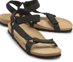 Sandalen|Horsch Schuhe Sandale in Übergrößen Schwarz