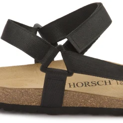 Sandalen|Horsch Schuhe Sandale in Übergrößen Schwarz