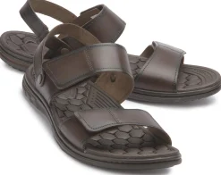 Sandalen|Pegada Sandale in Übergrößen Braun