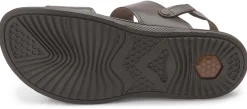 Sandalen|Pegada Sandale in Übergrößen Braun