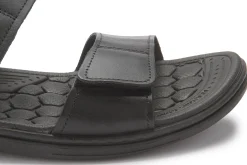 Sandalen|Pegada Sandale in Übergrößen Schwarz