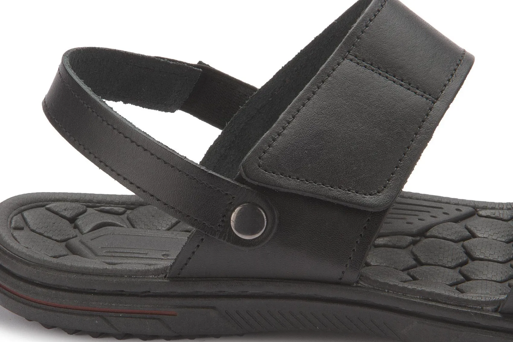 Sandalen|Pegada Sandale in Übergrößen Schwarz
