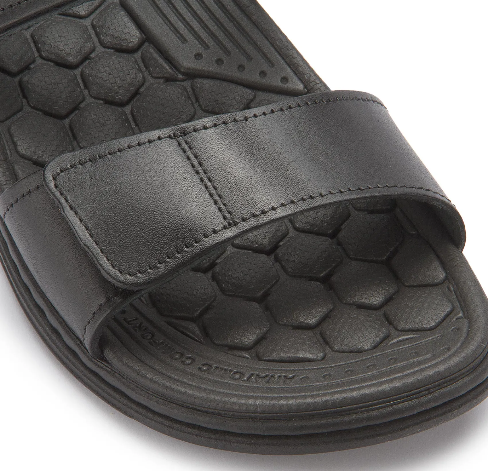 Sandalen|Pegada Sandale in Übergrößen Schwarz