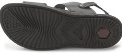 Sandalen|Pegada Sandale in Übergrößen Schwarz
