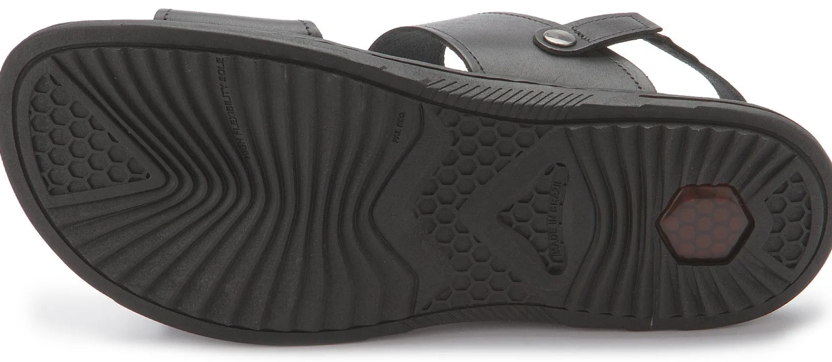Sandalen|Pegada Sandale in Übergrößen Schwarz