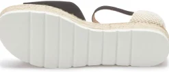 Espadrilles|Sandalen|Horsch Schuhe Sandale in Untergrößen Schwarz