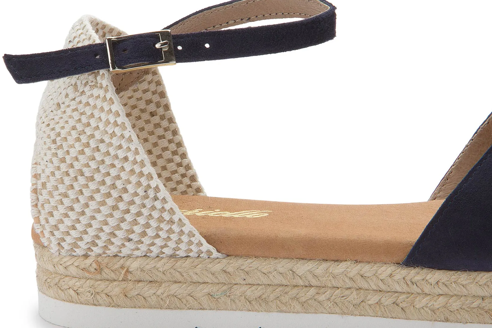 Espadrilles|Sandalen|Horsch Schuhe Sandale in Untergrößen Blau