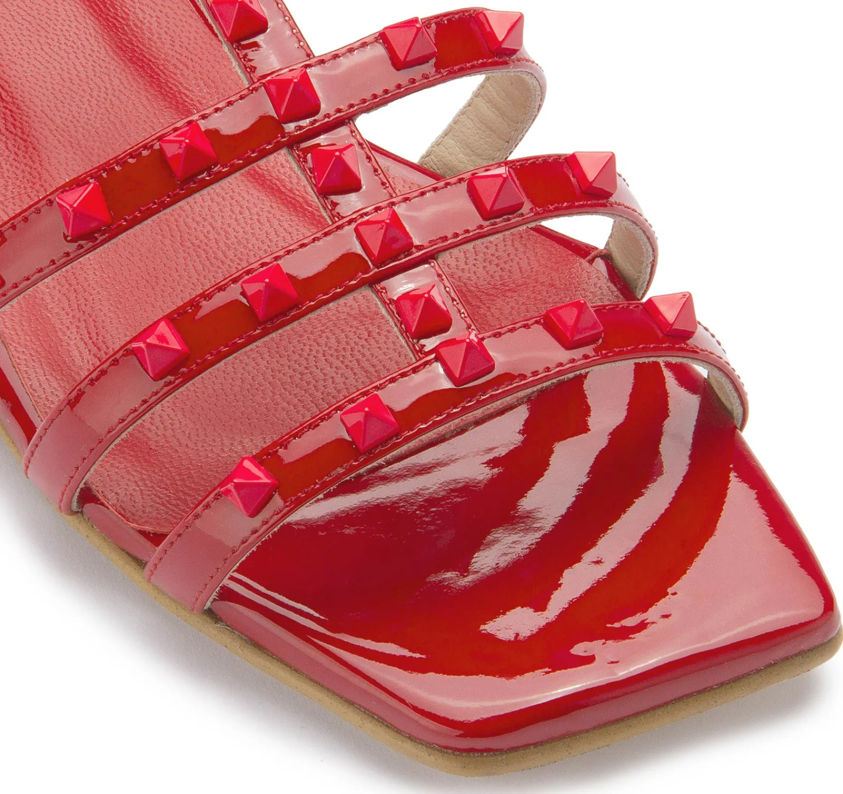 Sandalen|Horsch Schuhe Sandale in Untergrößen Rot