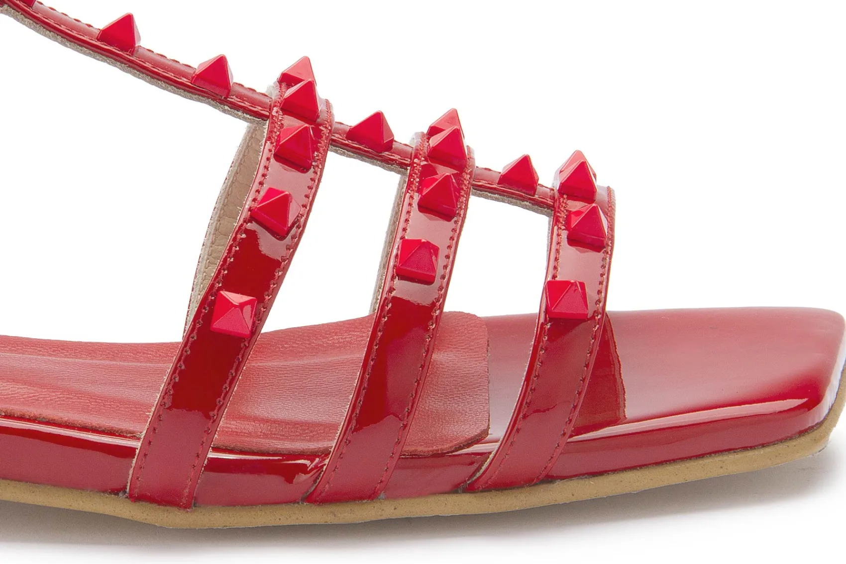 Sandalen|Horsch Schuhe Sandale in Untergrößen Rot