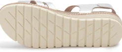 Sandalen|Horsch Schuhe Sandale in Untergrößen Silber