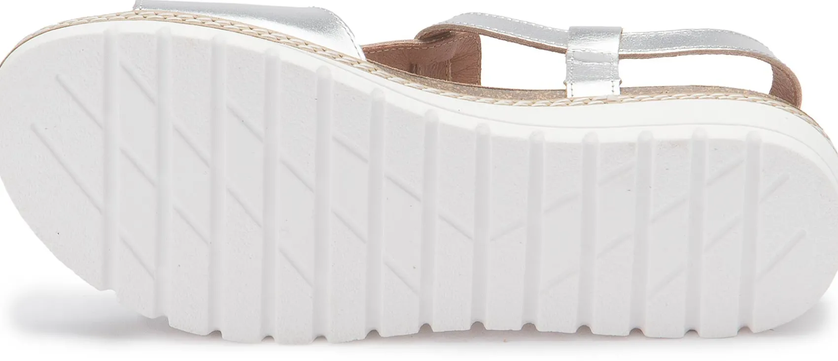 Sandalen|Horsch Schuhe Sandale in Untergrößen Silber