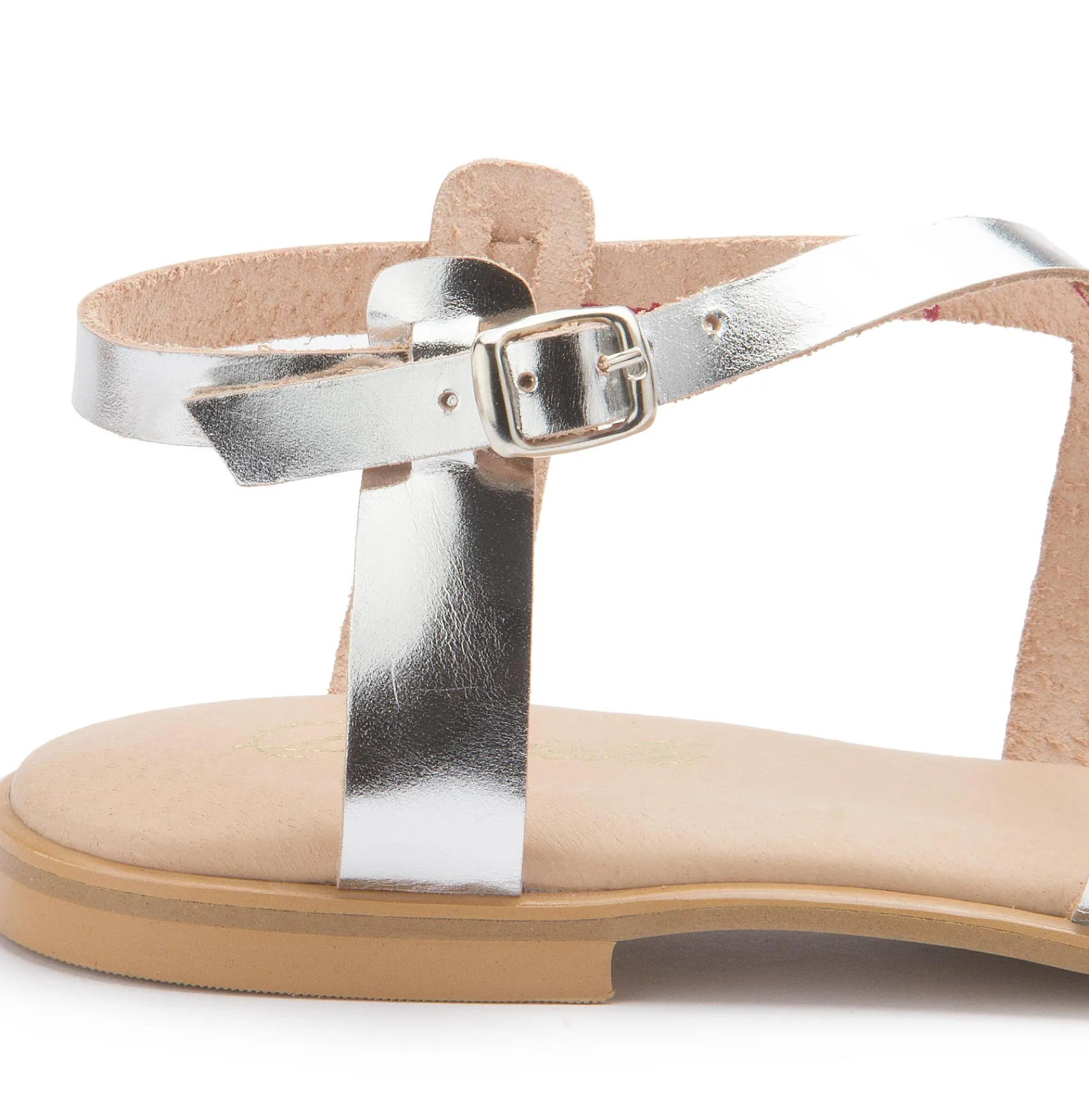 Sandalen|Horsch Schuhe Sandale in Untergrößen Silber