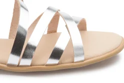 Sandalen|Horsch Schuhe Sandale in Untergrößen Silber
