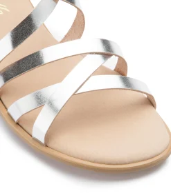 Sandalen|Horsch Schuhe Sandale in Untergrößen Silber