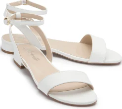 Sandalen|Horsch Schuhe Sandale in Untergrößen Weiß