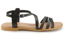 Sandalen|Sandalen|Horsch Schuhe Sandale in Untergrößen Schwarz