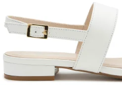 Sandalen|Horsch Schuhe Sandale in Untergrößen Weiß