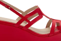 Sandalen|Sandalen|Horsch Schuhe Sandale in Untergrößen Rot