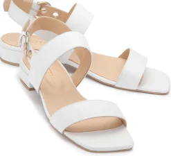 Sandalen|Horsch Schuhe Sandale in Untergrößen Weiß