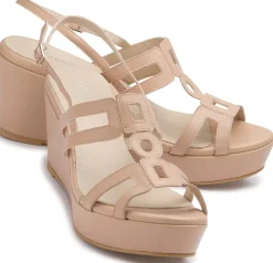Sandalen|Horsch Schuhe Sandale in Untergrößen Beige