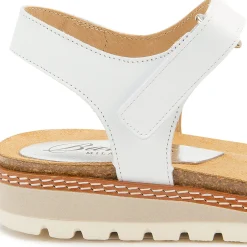 Sandalen|Horsch Schuhe Sandale in Untergrößen Weiß