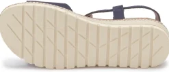 Sandalen|Horsch Schuhe Sandale in Untergrößen Blau