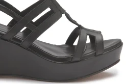 Sandalen|Horsch Schuhe Sandale in Untergrößen Schwarz