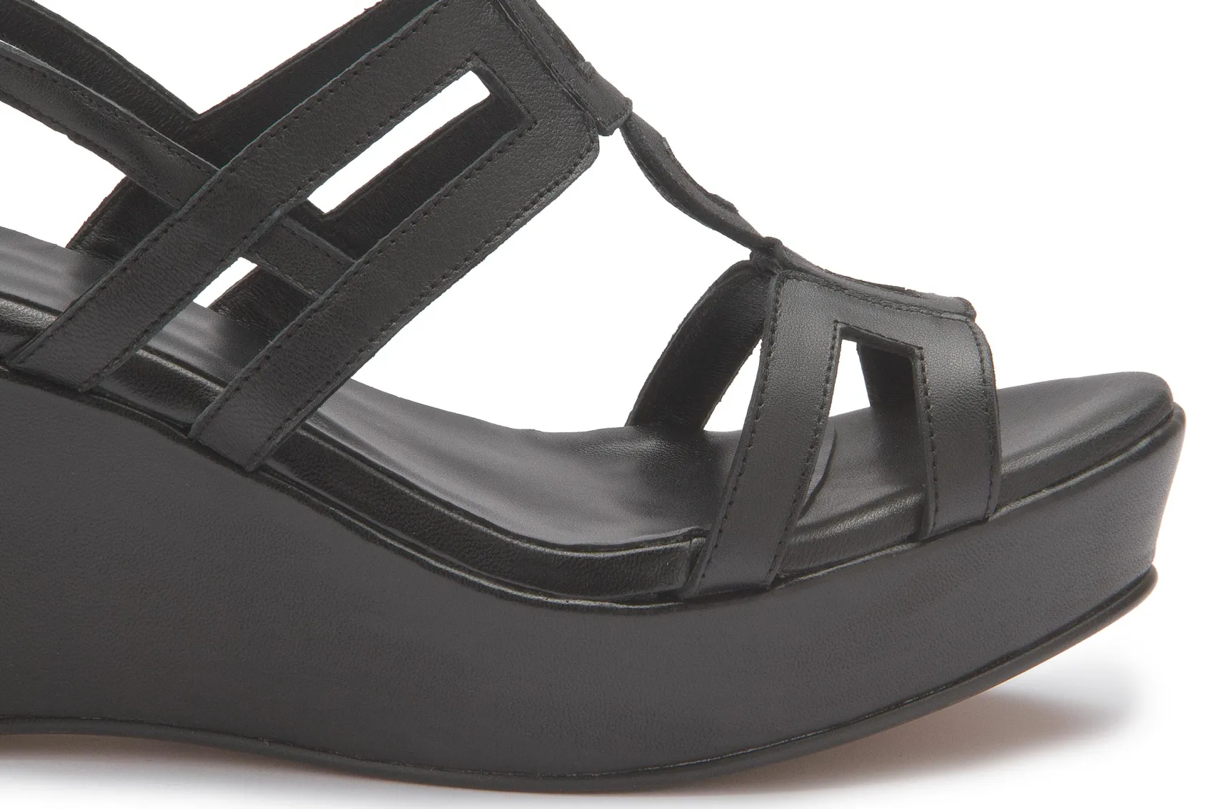 Sandalen|Horsch Schuhe Sandale in Untergrößen Schwarz