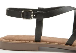 Sandalen|Horsch Schuhe Sandale in Untergrößen Schwarz