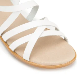 Sandalen|Horsch Schuhe Sandale in Untergrößen Weiß