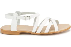Sandalen|Horsch Schuhe Sandale in Untergrößen Weiß
