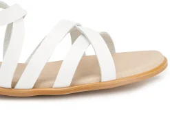 Sandalen|Horsch Schuhe Sandale in Untergrößen Weiß