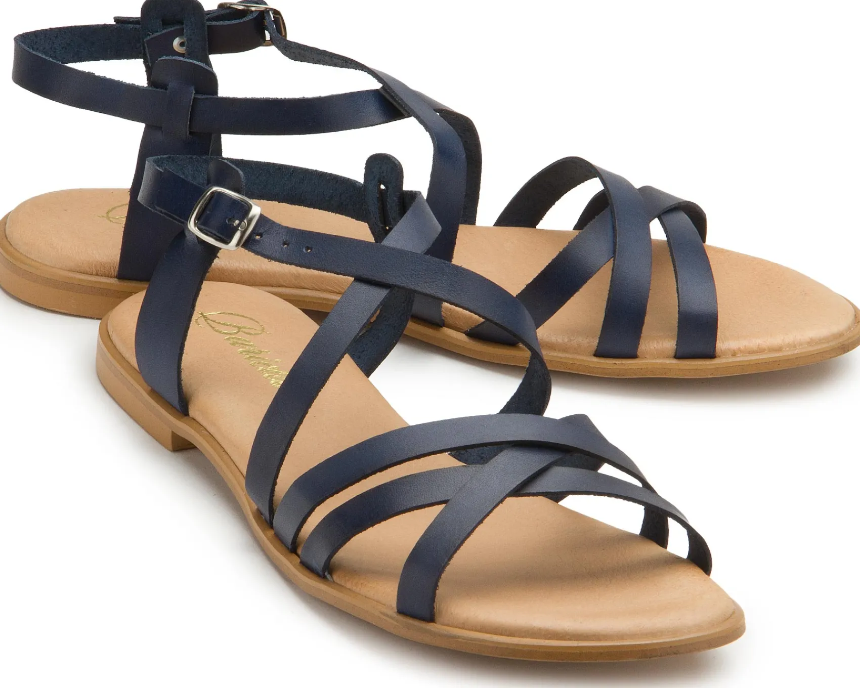 Sandalen|Horsch Schuhe Sandale in Untergrößen Blau