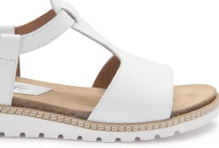 Sandalen|Horsch Schuhe Sandale in Untergrößen Weiß