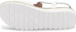 Sandalen|Horsch Schuhe Sandale in Untergrößen Weiß