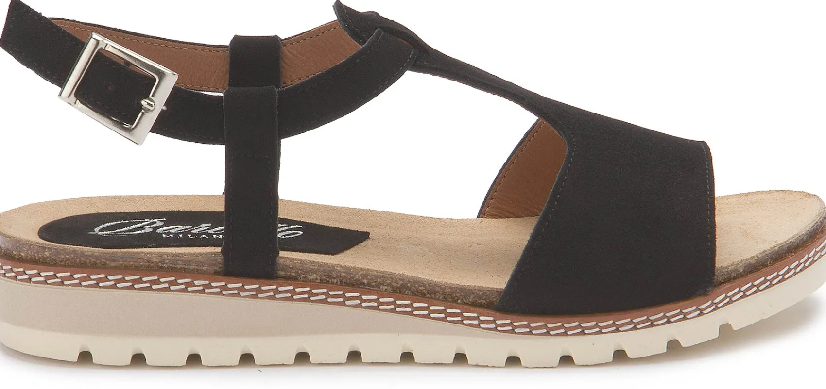 Sandalen|Horsch Schuhe Sandale in Untergrößen Schwarz