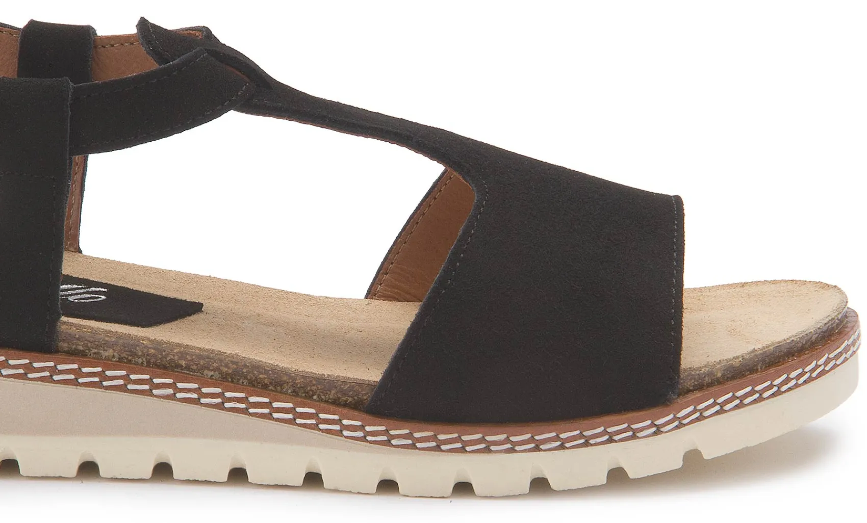 Sandalen|Horsch Schuhe Sandale in Untergrößen Schwarz