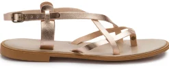 Sandalen|Horsch Schuhe Sandale in Untergrößen Gold
