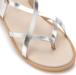 Sandalen|Horsch Schuhe Sandale in Untergrößen Silber