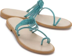Sandalen|Horsch Schuhe Sandale in Untergrößen Blau