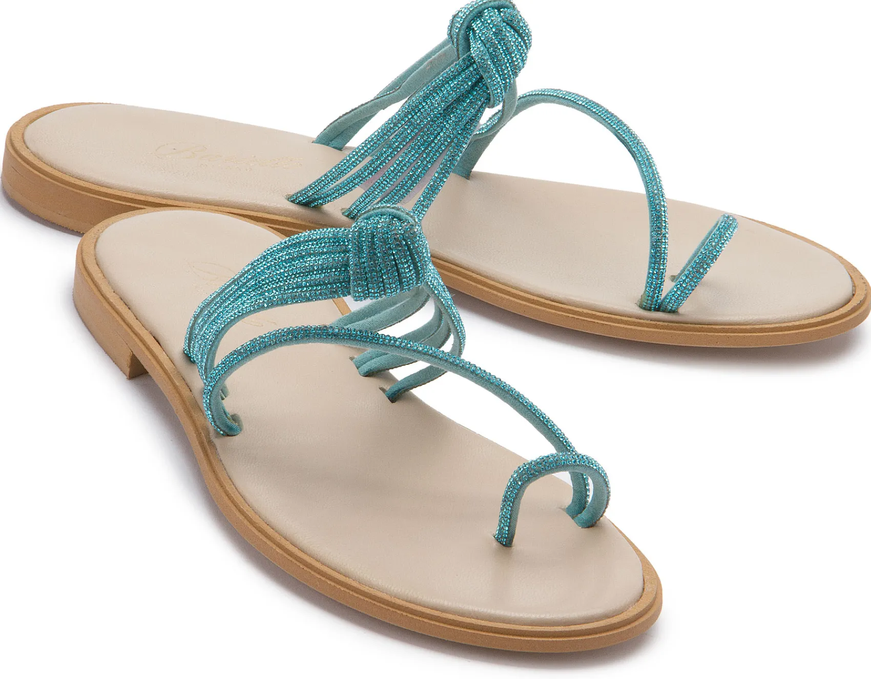 Sandalen|Horsch Schuhe Sandale in Untergrößen Blau