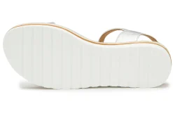Sandalen|Horsch Schuhe Sandale in Untergrößen Silber