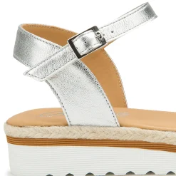 Sandalen|Horsch Schuhe Sandale in Untergrößen Silber