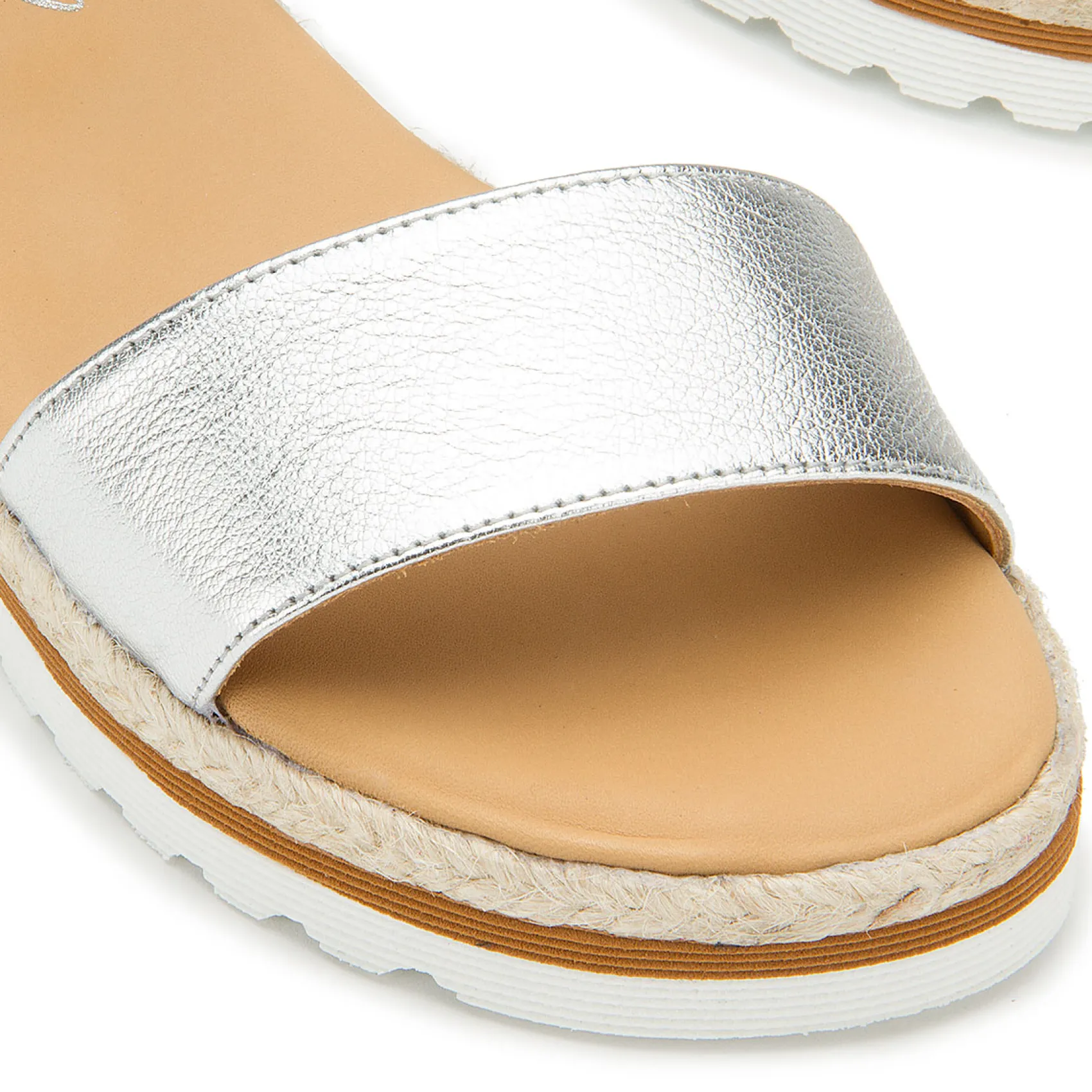 Sandalen|Horsch Schuhe Sandale in Untergrößen Silber