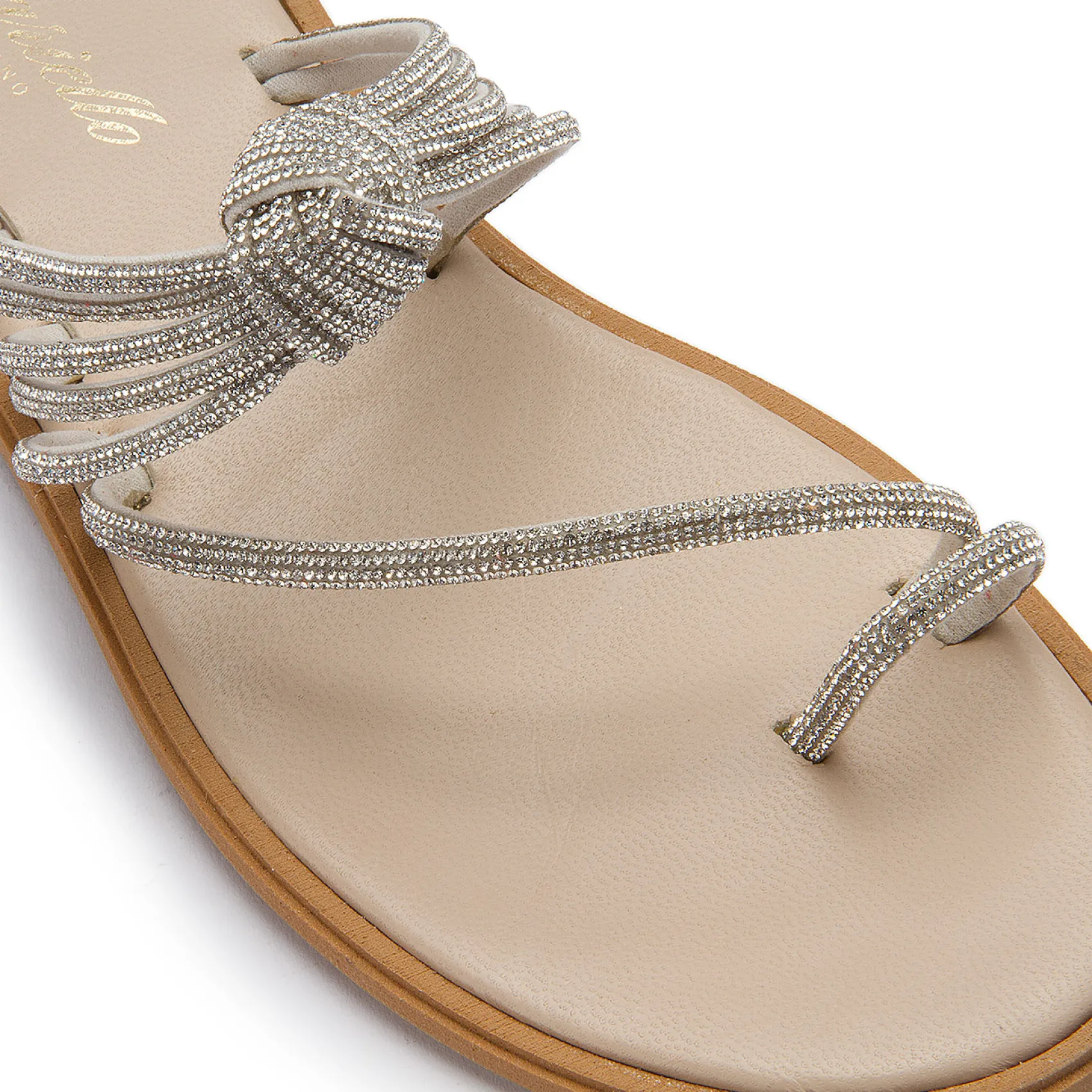 Sandalen|Horsch Schuhe Sandale in Untergrößen Silber